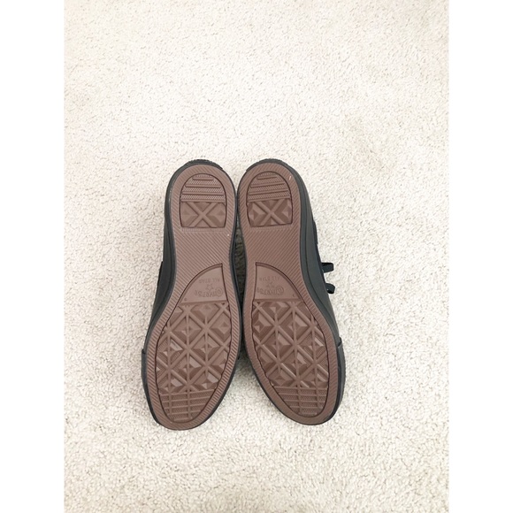 Converse Black High Tops x PERRY MASON - Size 8.5 - Picture 8 of 9